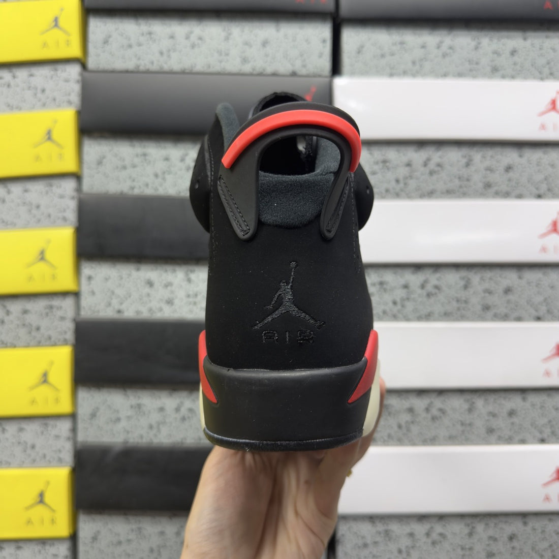 Air Jordan 6 Infrared Black