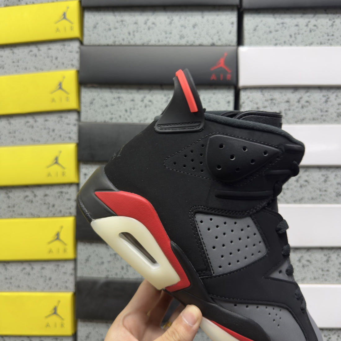 Air Jordan 6 Infrared Black