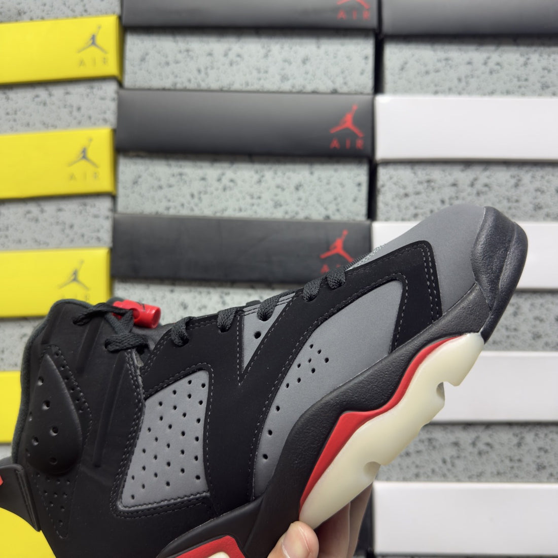 Air Jordan 6 Infrared Black