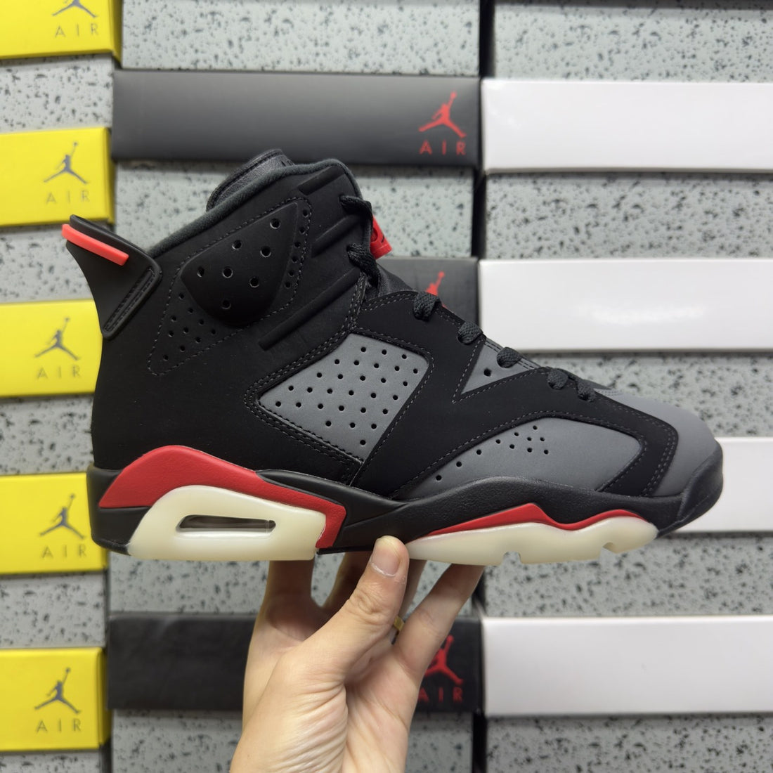 Air Jordan 6 Infrared Black