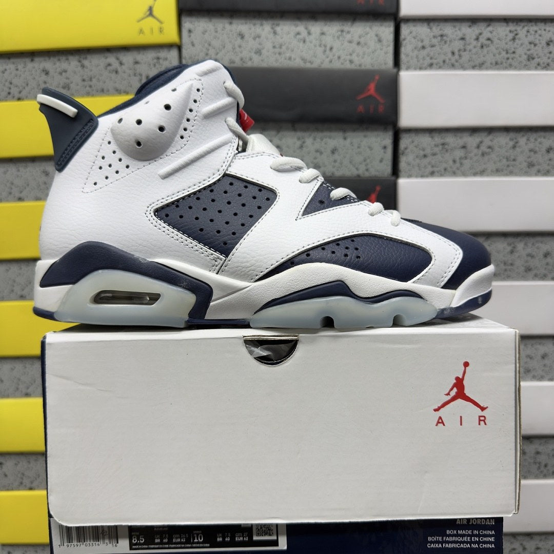 Air Jordan 6 Olympic Navy