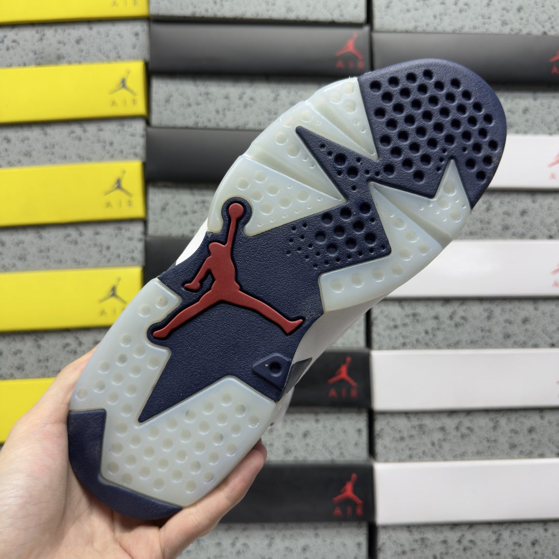 Air Jordan 6 Olympic Navy