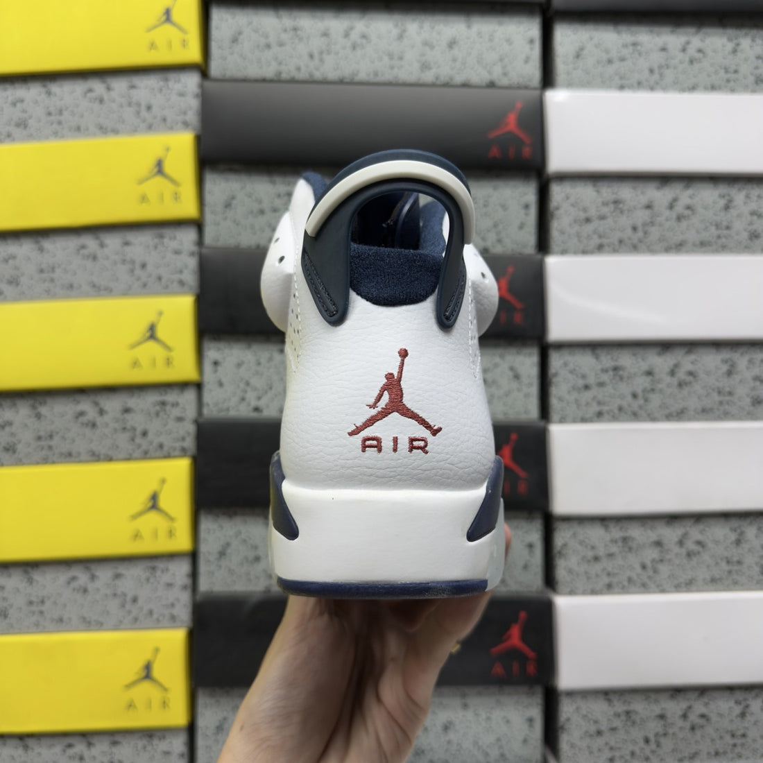 Air Jordan 6 Olympic Navy