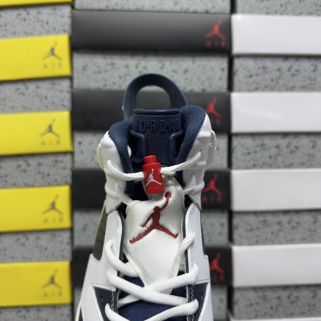 Air Jordan 6 Olympic Navy