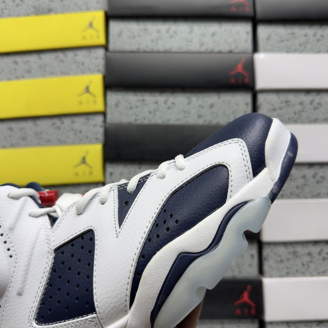 Air Jordan 6 Olympic Navy