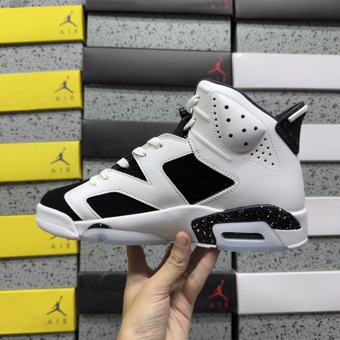 Air Jordan 6 Oreo Speckle
