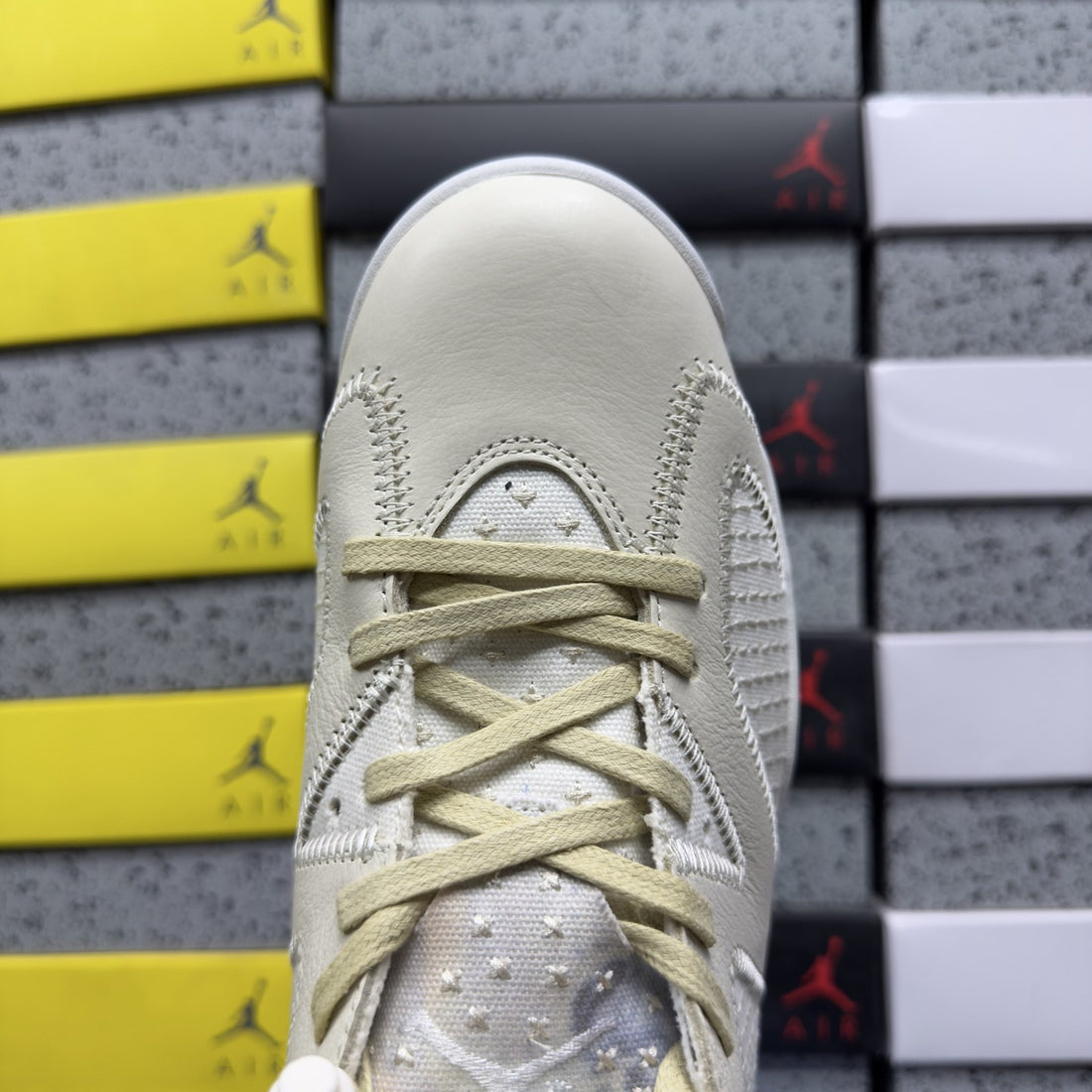 Air Jordan 6 Sail University Blue
