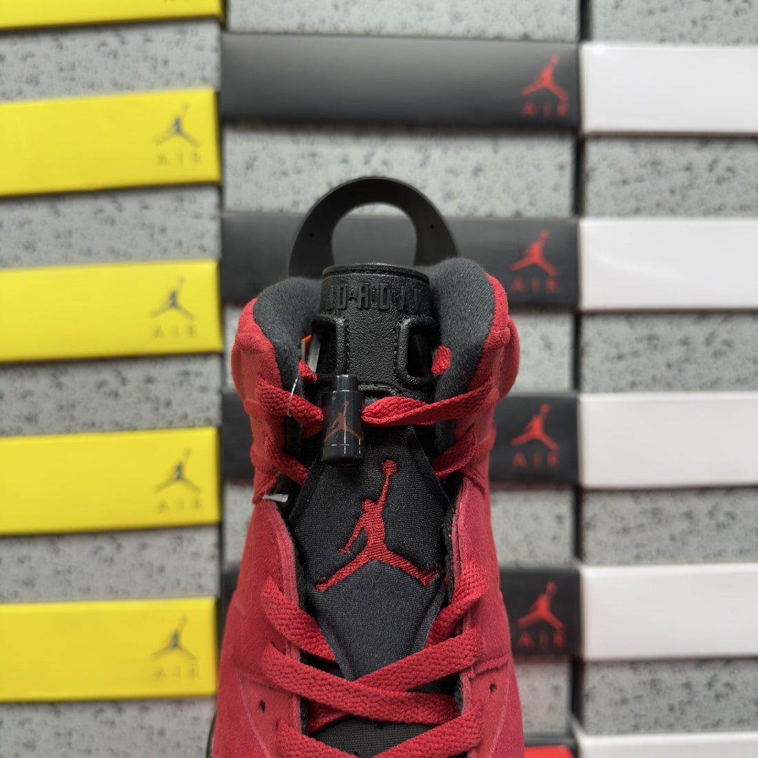 Air Jordan 6 Toro Red Suede