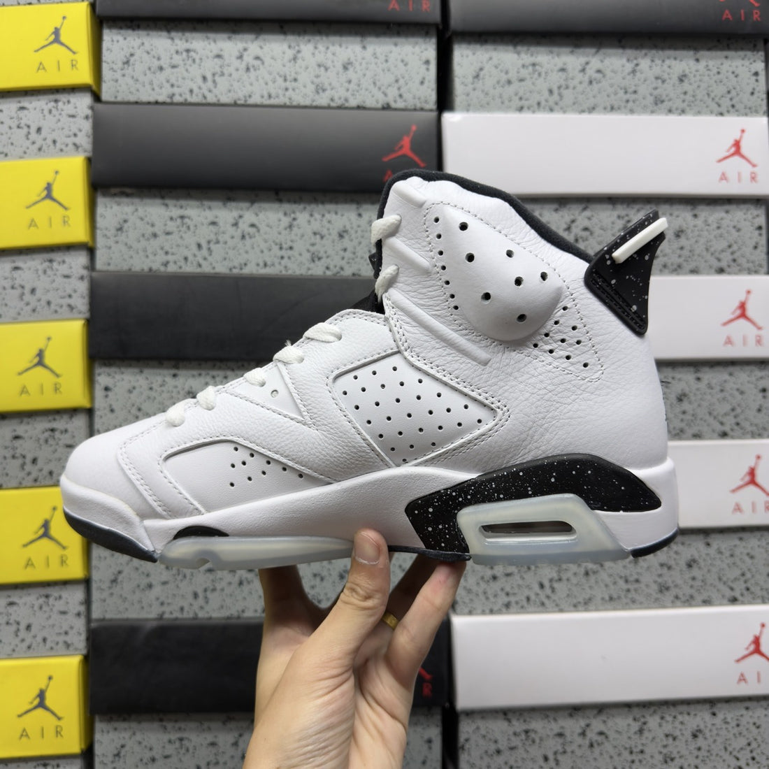 Air Jordan 6 White Oreo