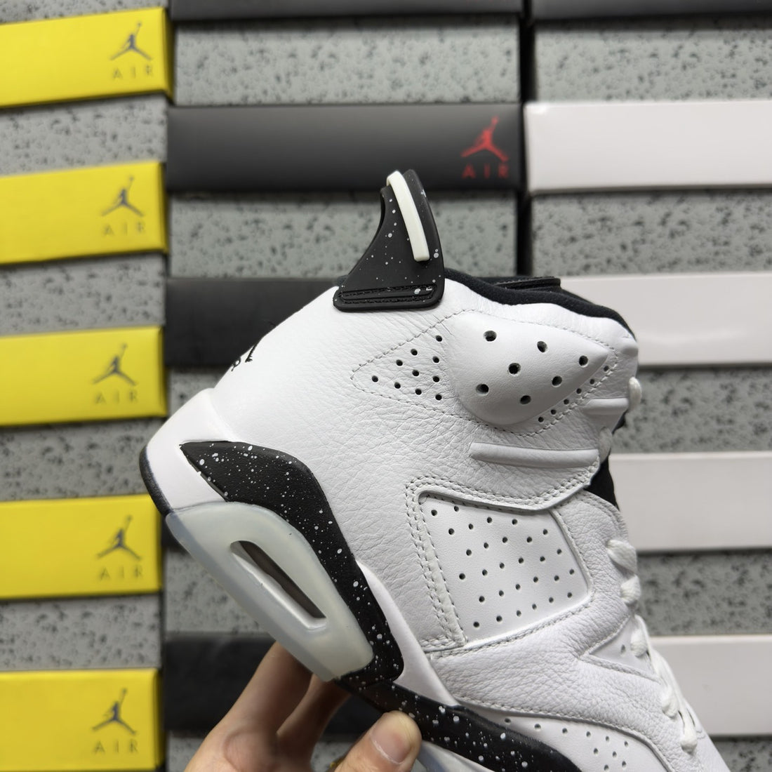 Air Jordan 6 White Oreo