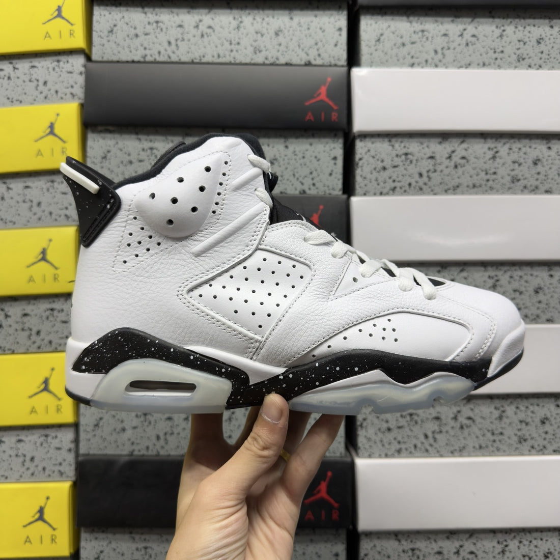 Air Jordan 6 White Oreo