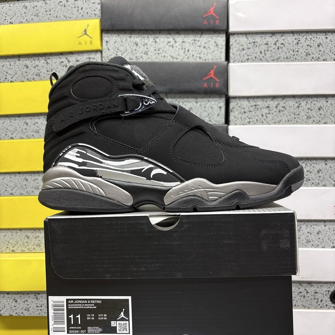 Air Jordan 8 Black Chrome