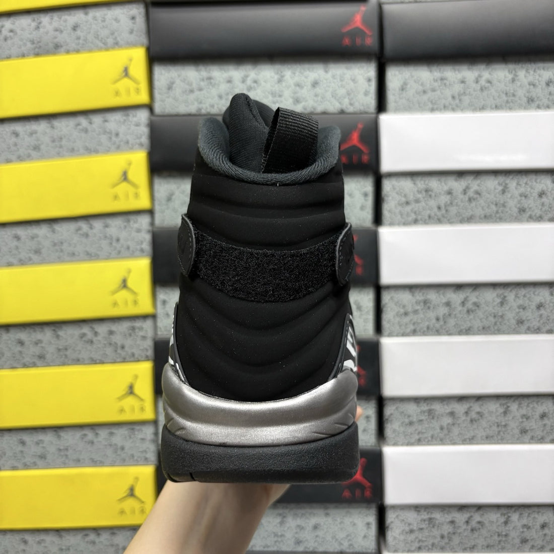 Air Jordan 8 Black Chrome