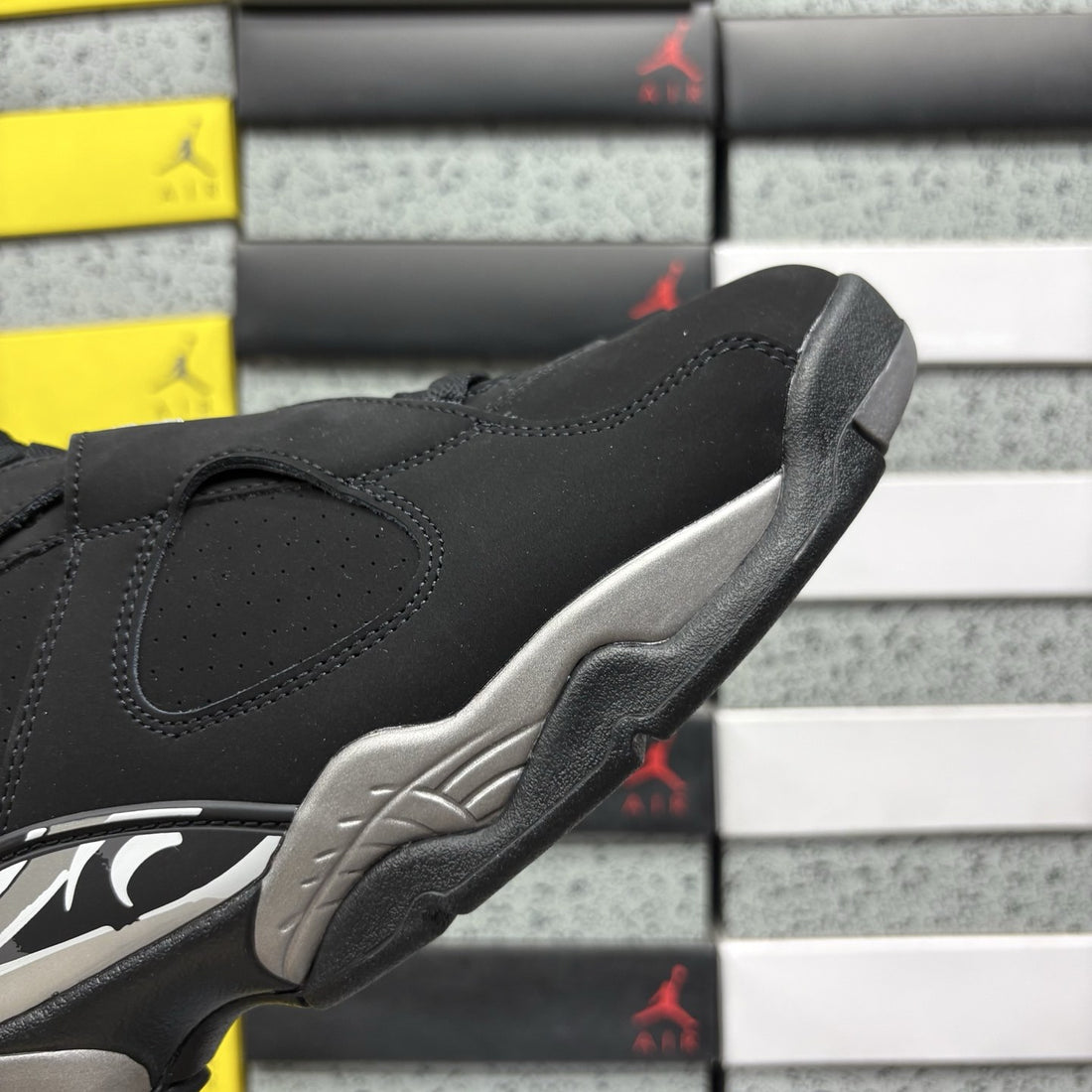 Air Jordan 8 Black Chrome
