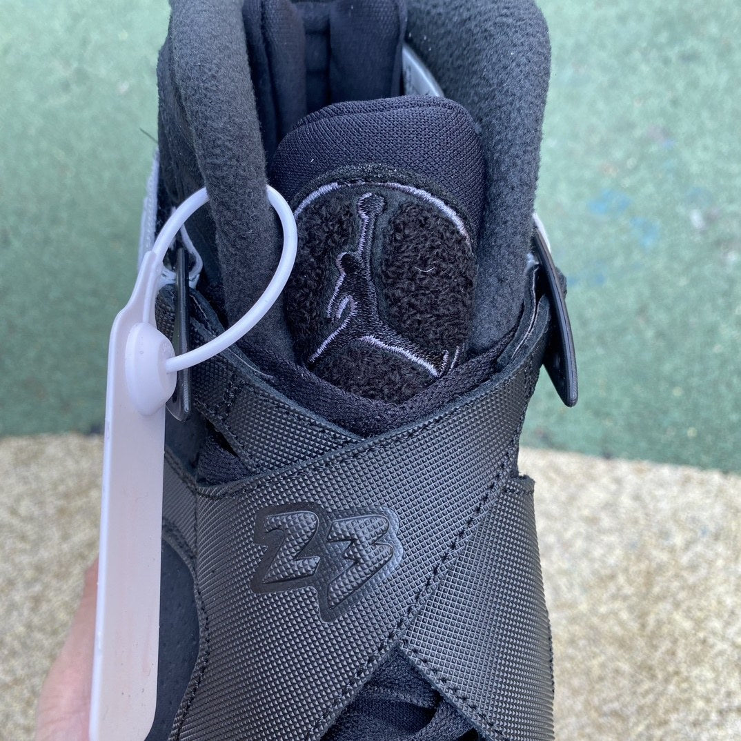 Air Jordan 8 Triple Black Grey