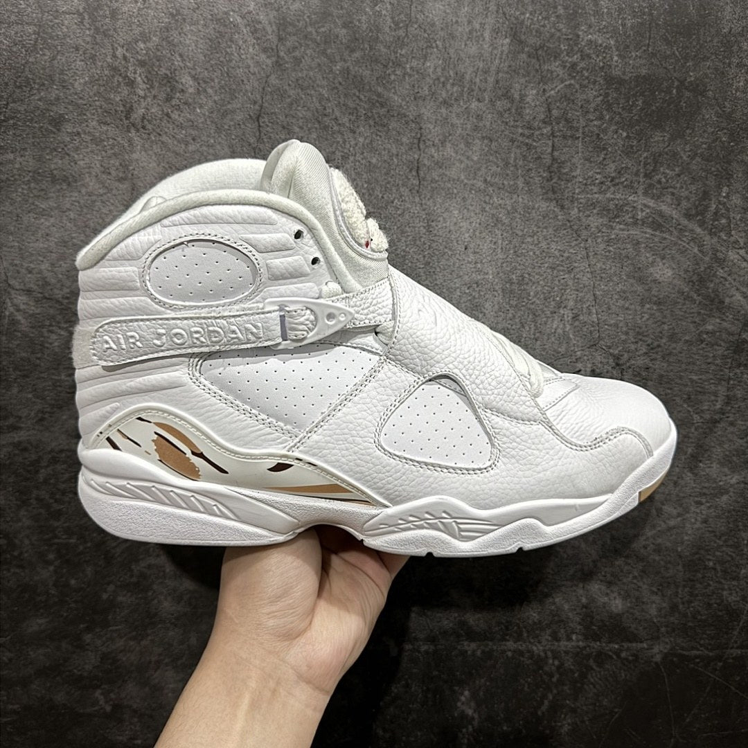 Air Jordan 8 Triple White