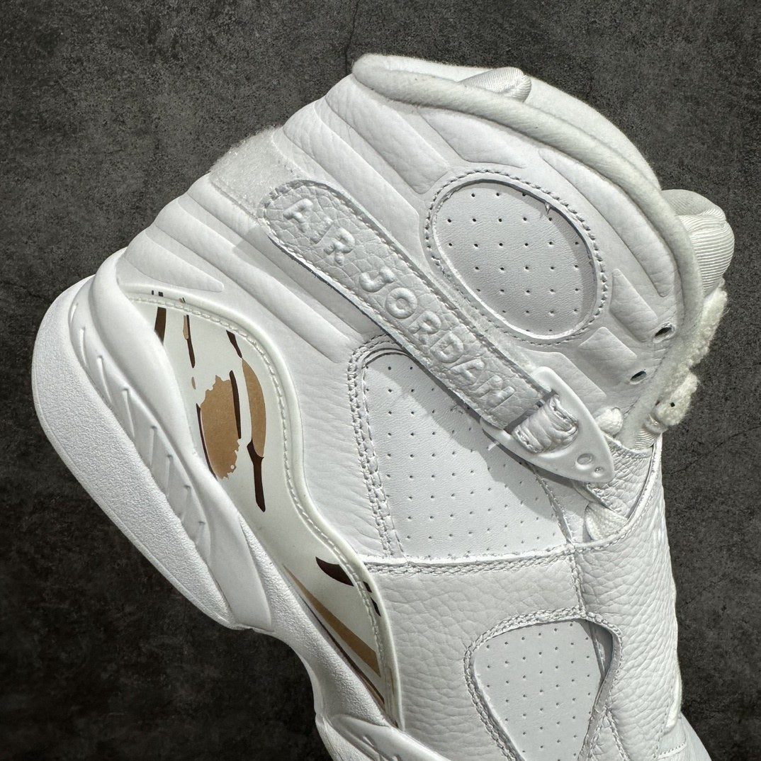 Air Jordan 8 Triple White
