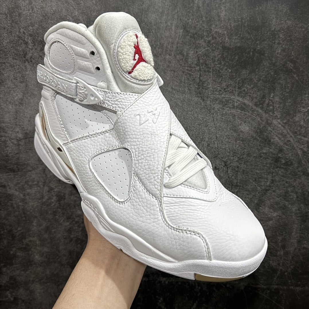 Air Jordan 8 Triple White