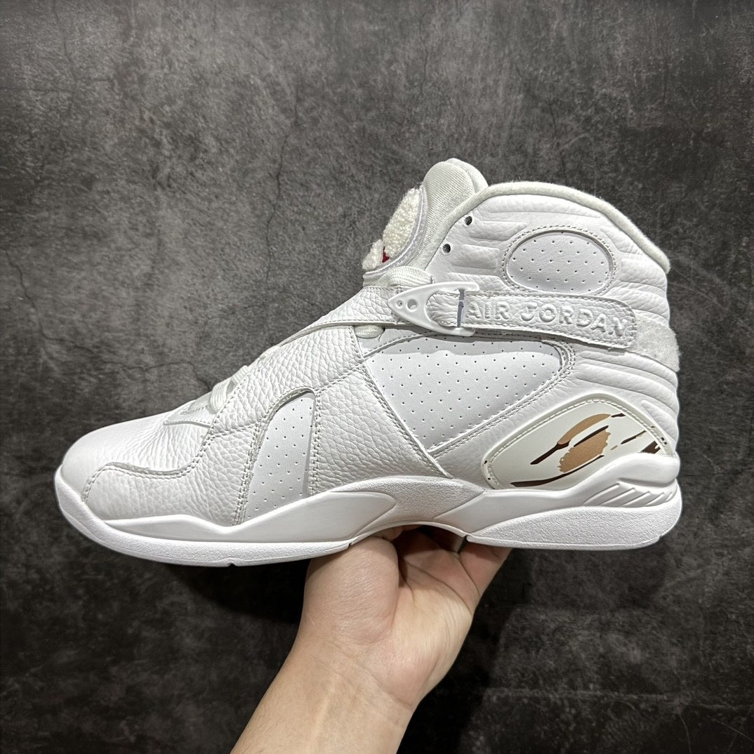 Air Jordan 8 Triple White