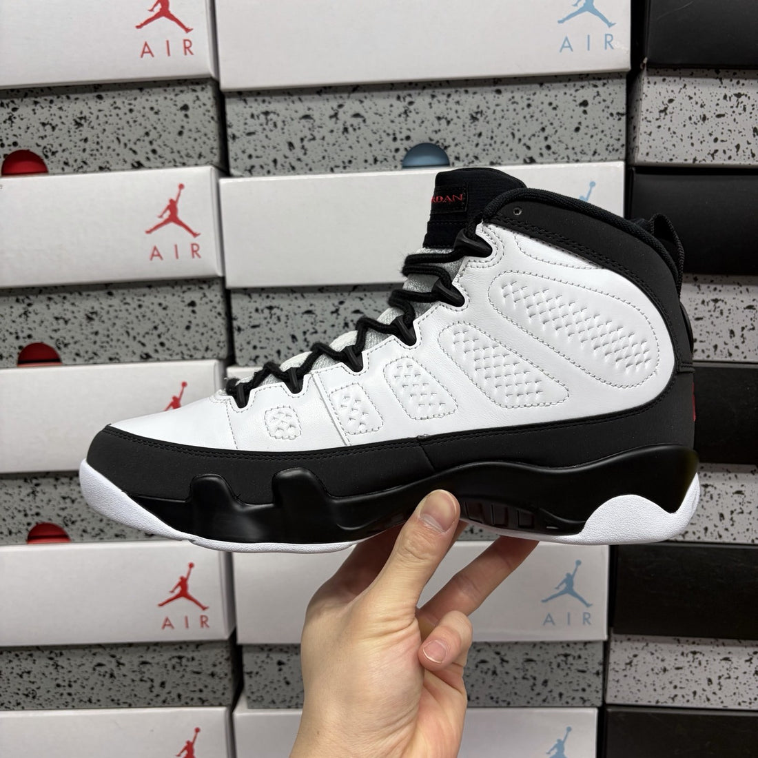 Air Jordan 9 White Black Classic