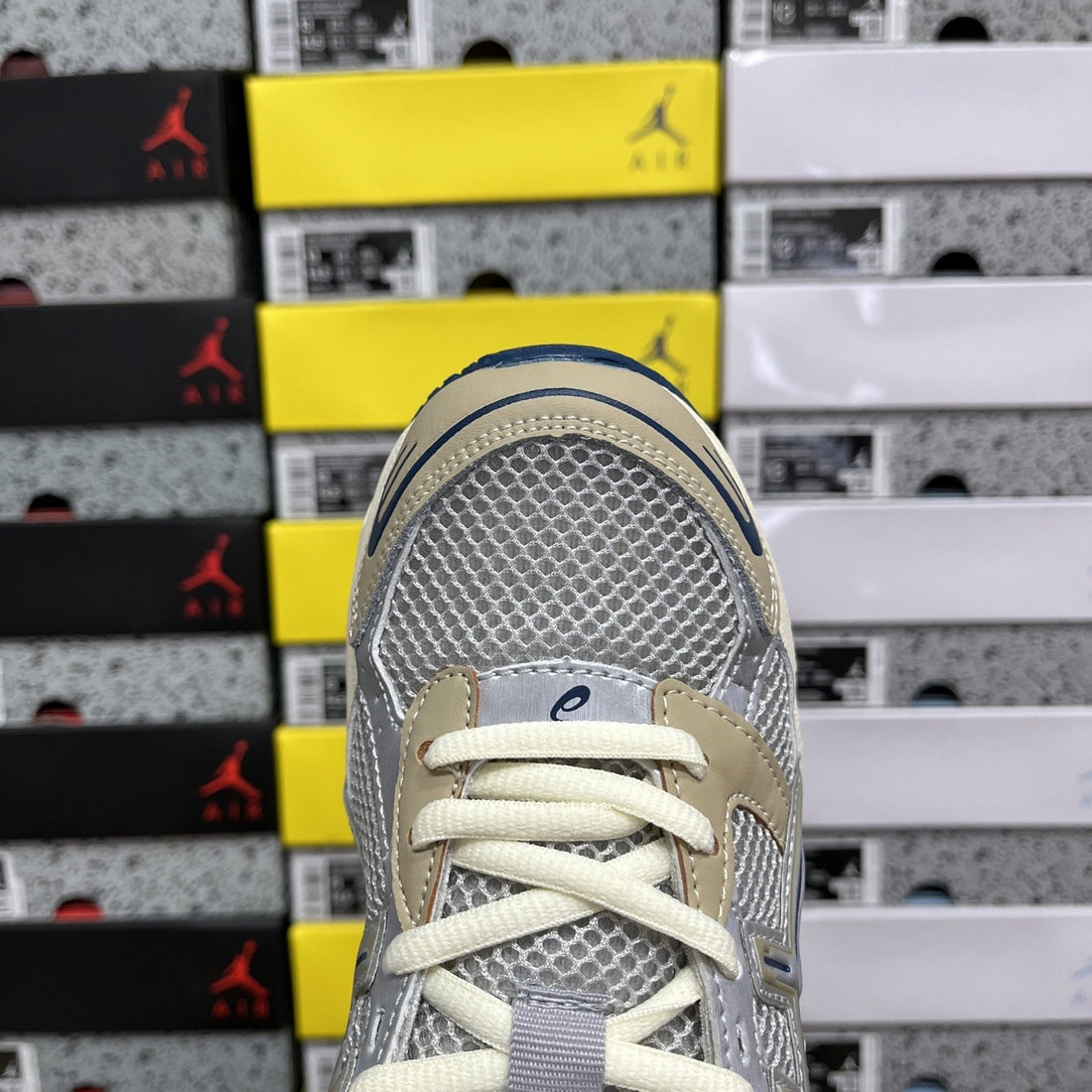 ASICS Gel-1130 Beige Silver Navy
