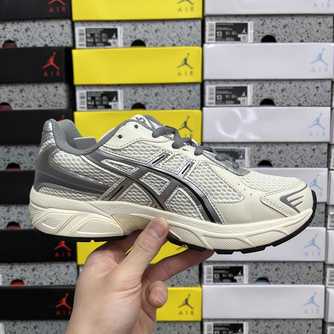 ASICS Gel-1130 Cream Silver Grey