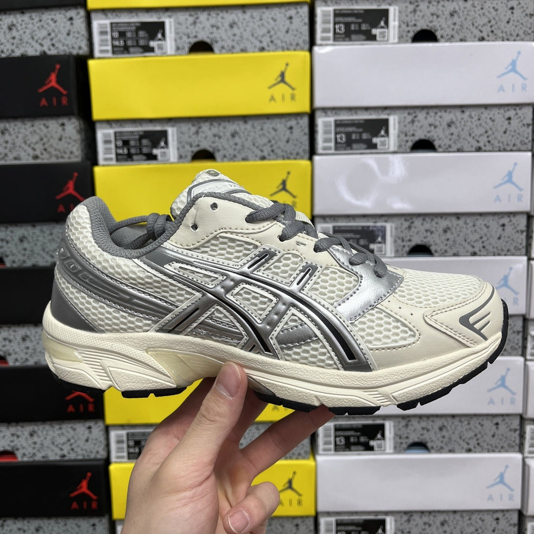 ASICS Gel-1130 Cream Silver Grey
