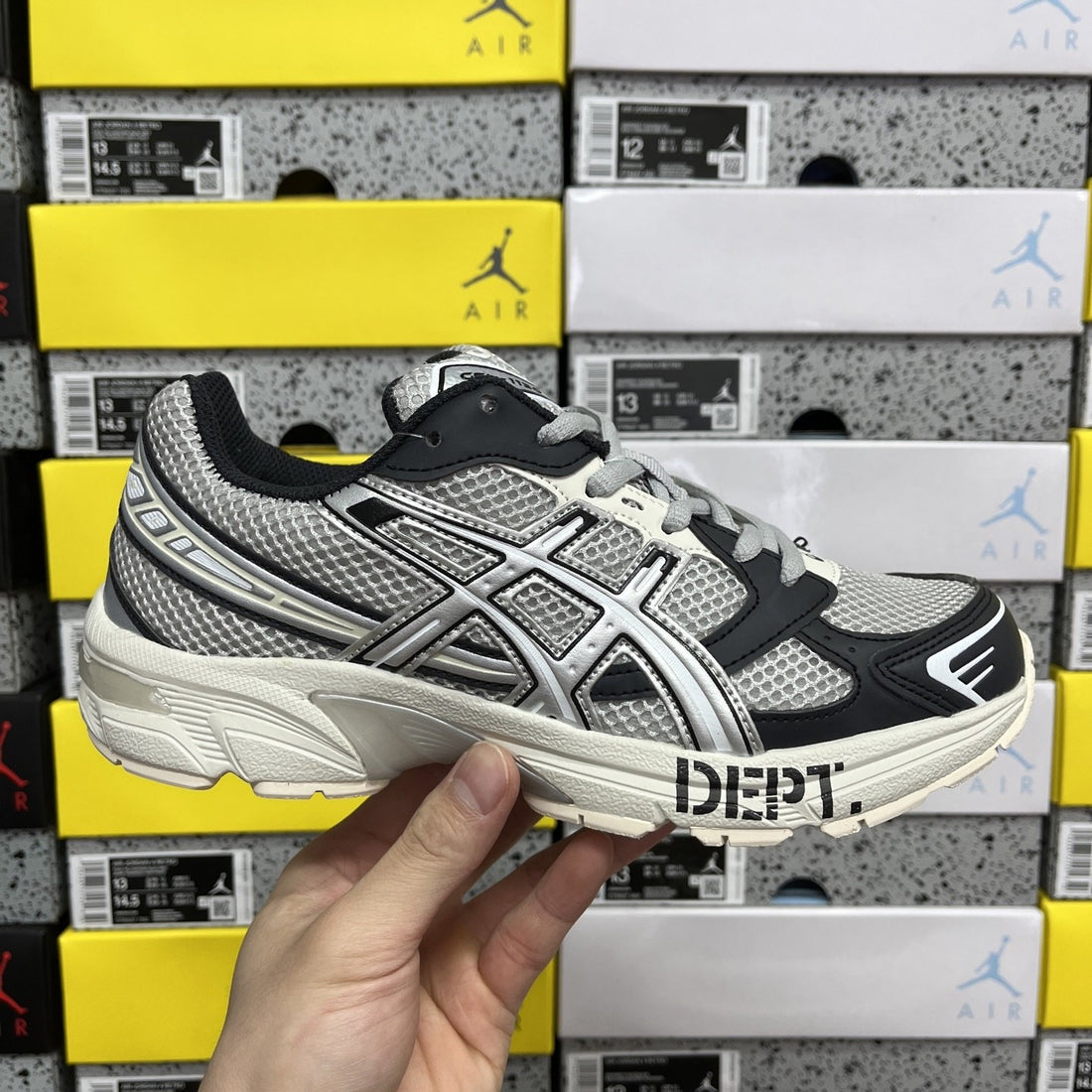 ASICS Gel-1130 DEPT Silver Black