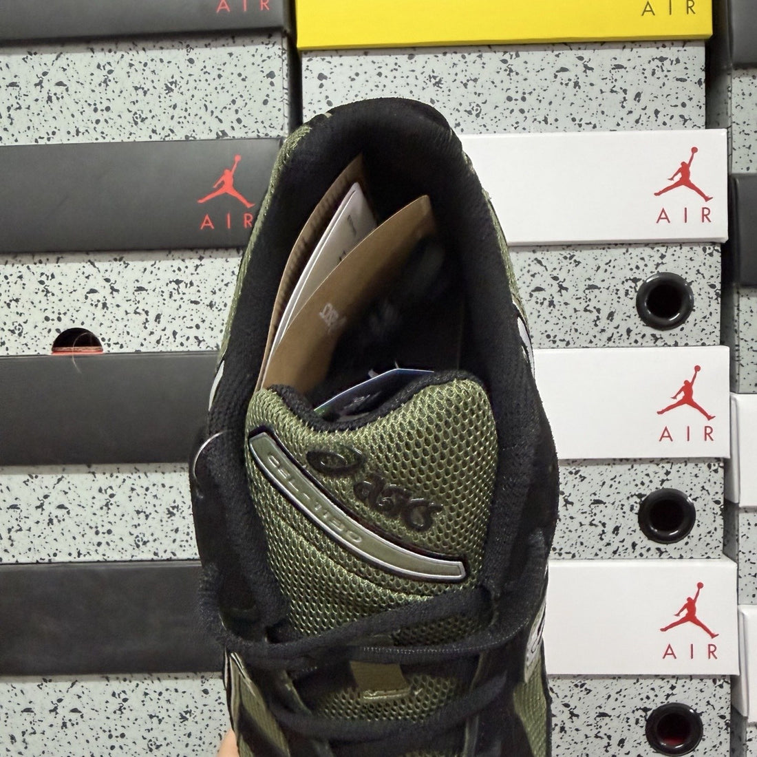 ASICS Gel-1130 Olive Black