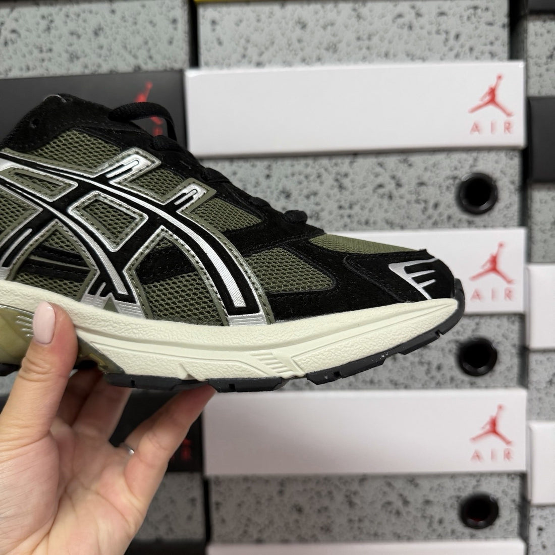 ASICS Gel-1130 Olive Black