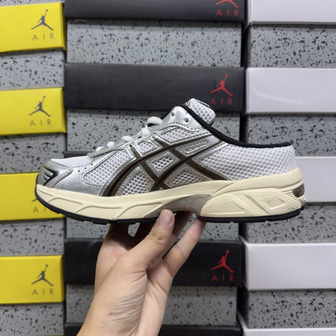 ASICS Gel-1130 Silver Brown