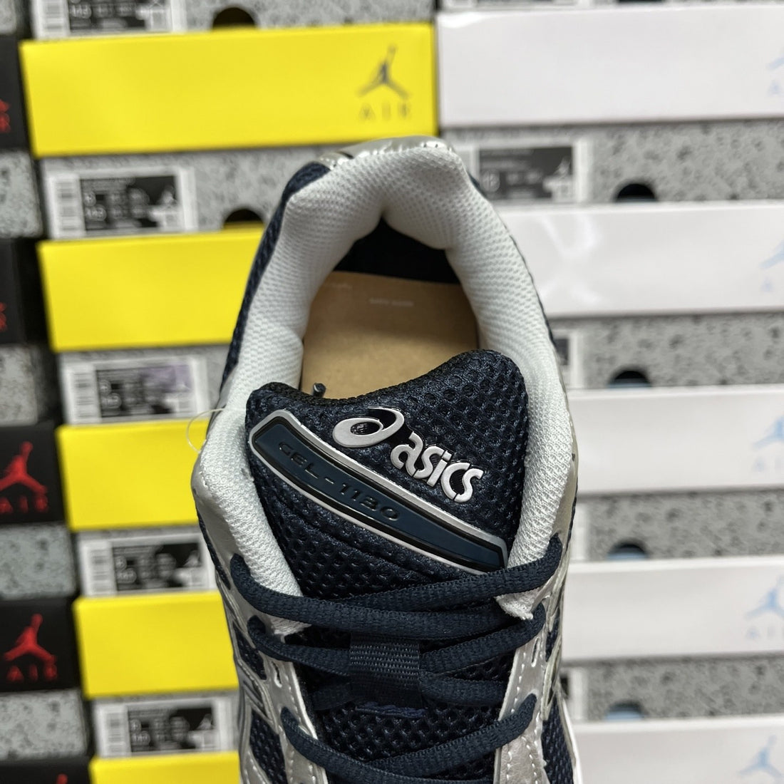ASICS Gel-1130 Silver Navy
