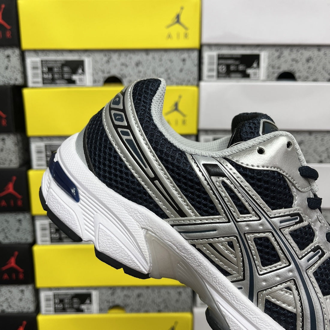 ASICS Gel-1130 Silver Navy