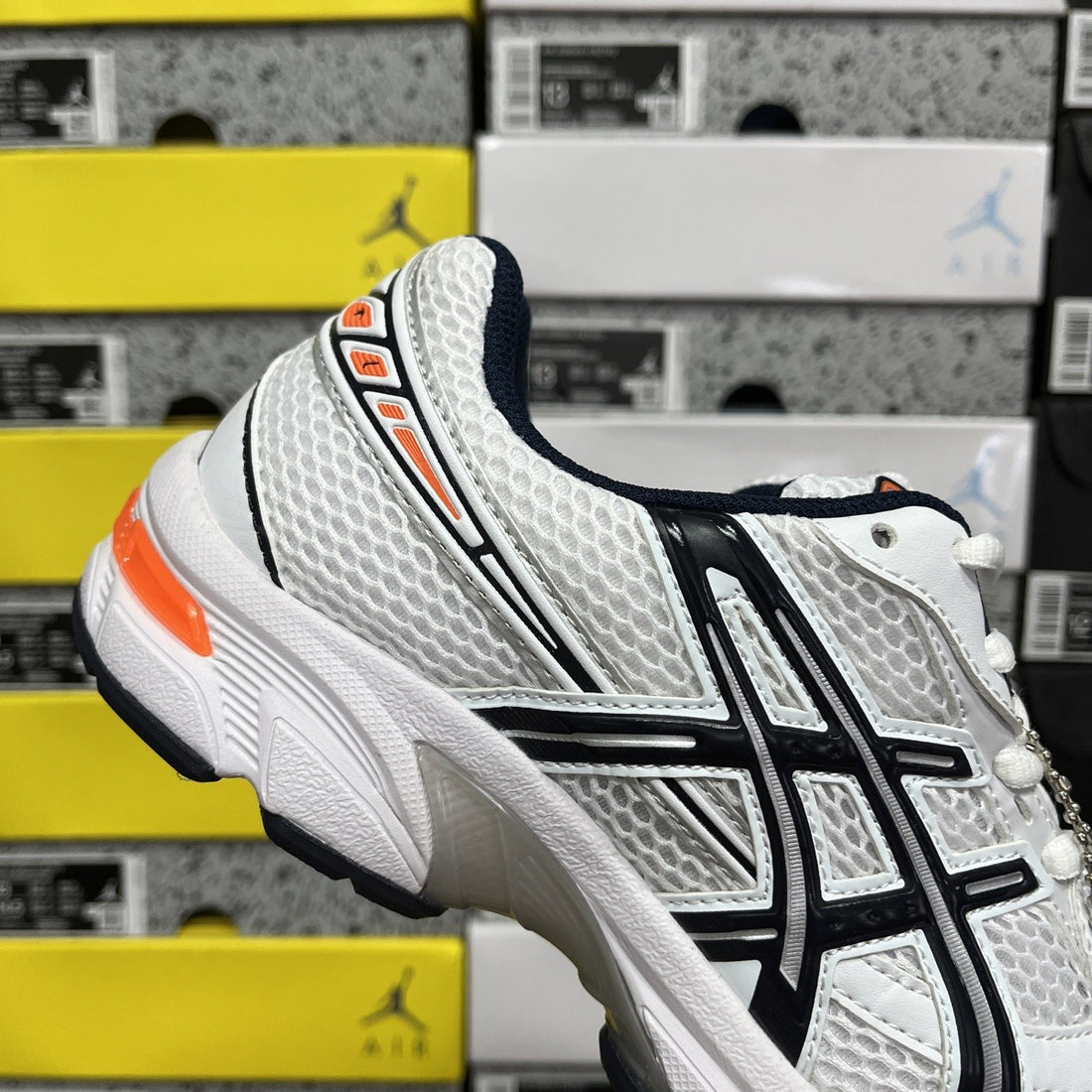 ASICS Gel-1130 White Black Orange