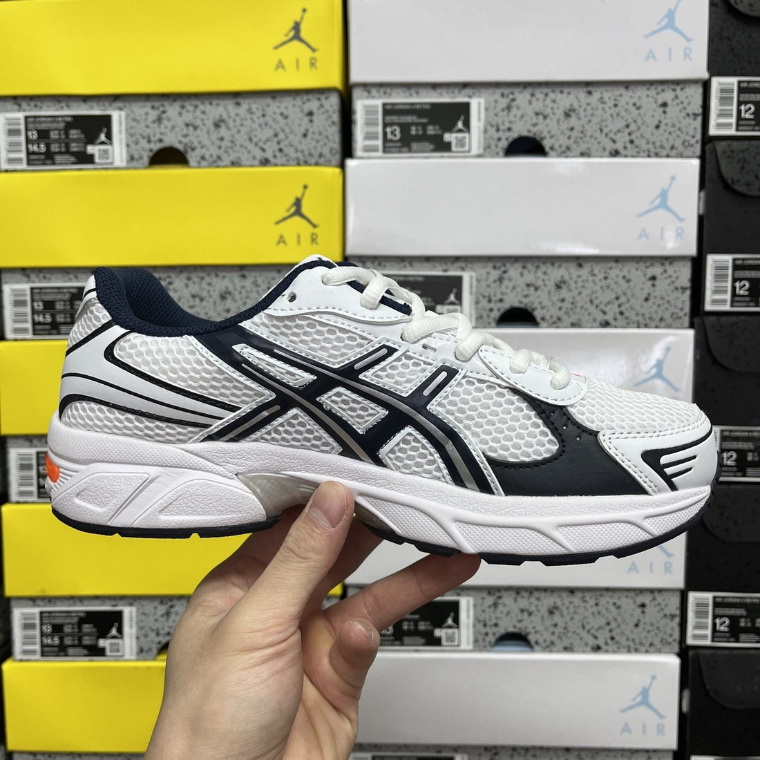 ASICS Gel-1130 White Black Orange