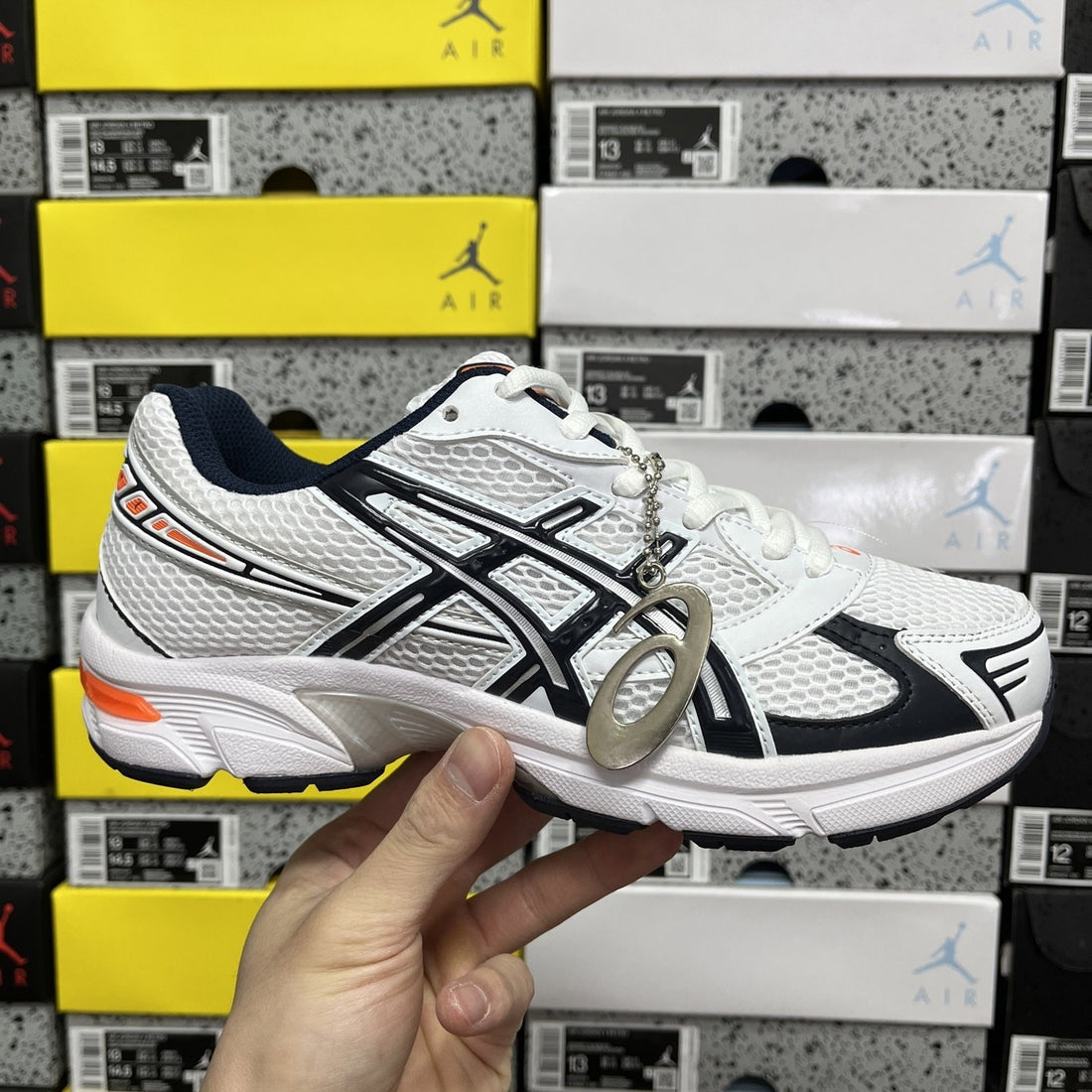 ASICS Gel-1130 White Black Orange