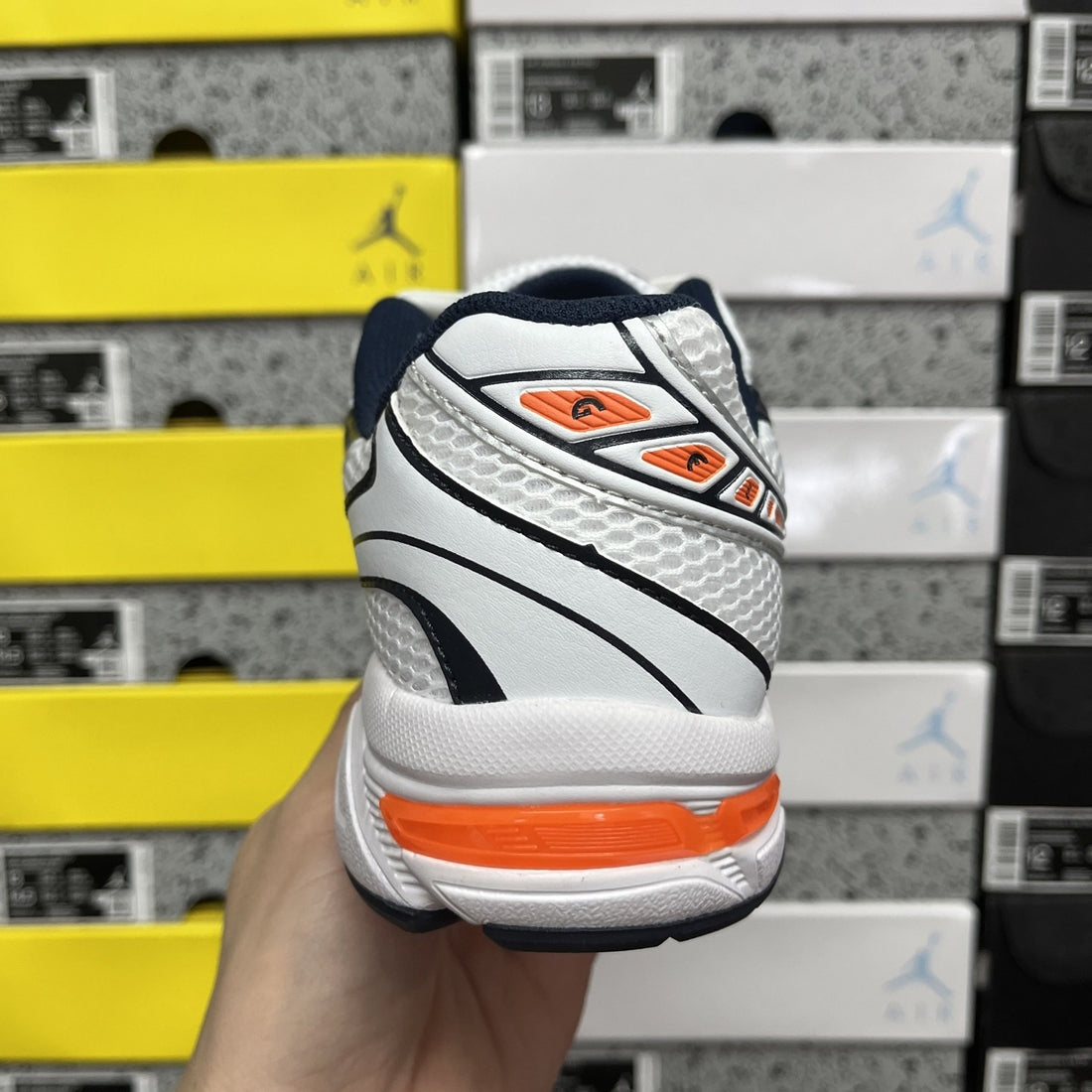 ASICS Gel-1130 White Black Orange