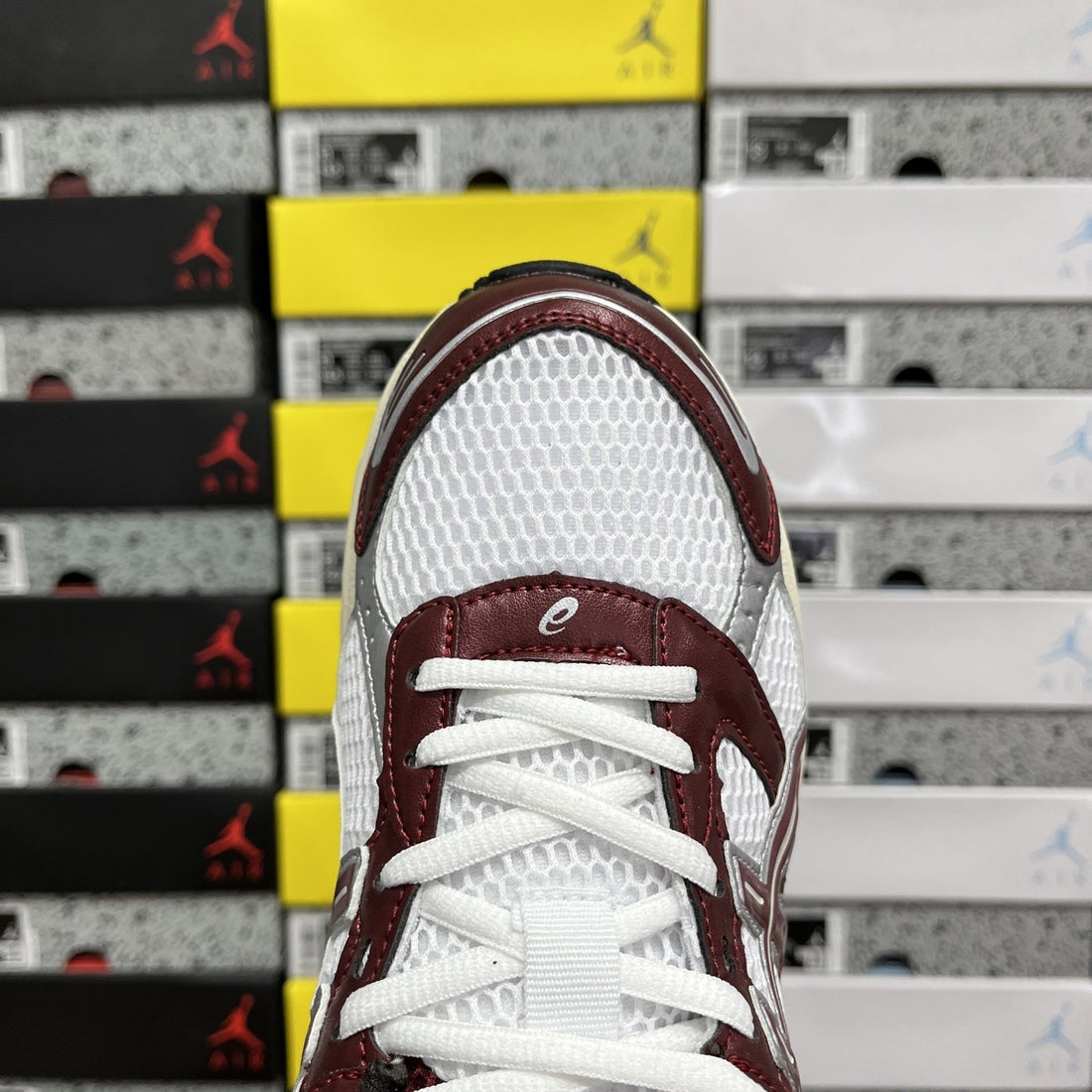ASICS Gel-1130 White Burgundy