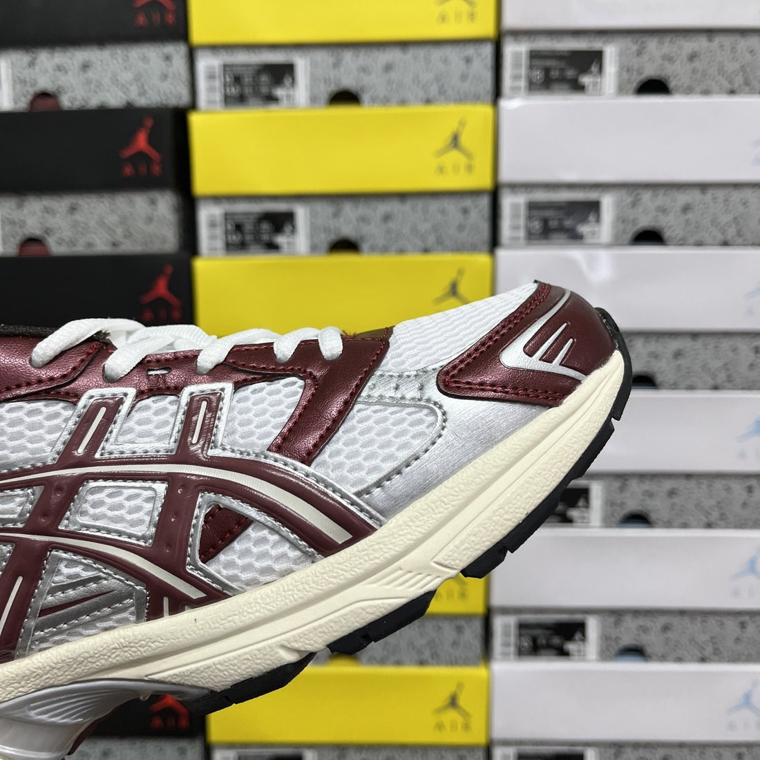 ASICS Gel-1130 White Burgundy