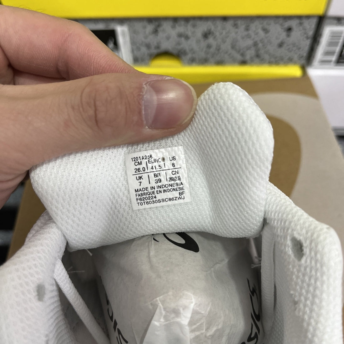 ASICS Gel-1130 White Cloud Grey
