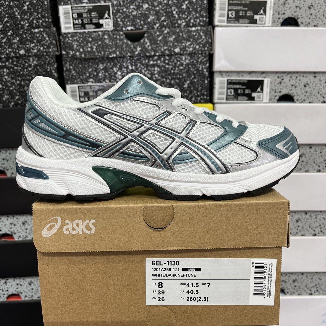 ASICS Gel-1130 White Dark Neptune