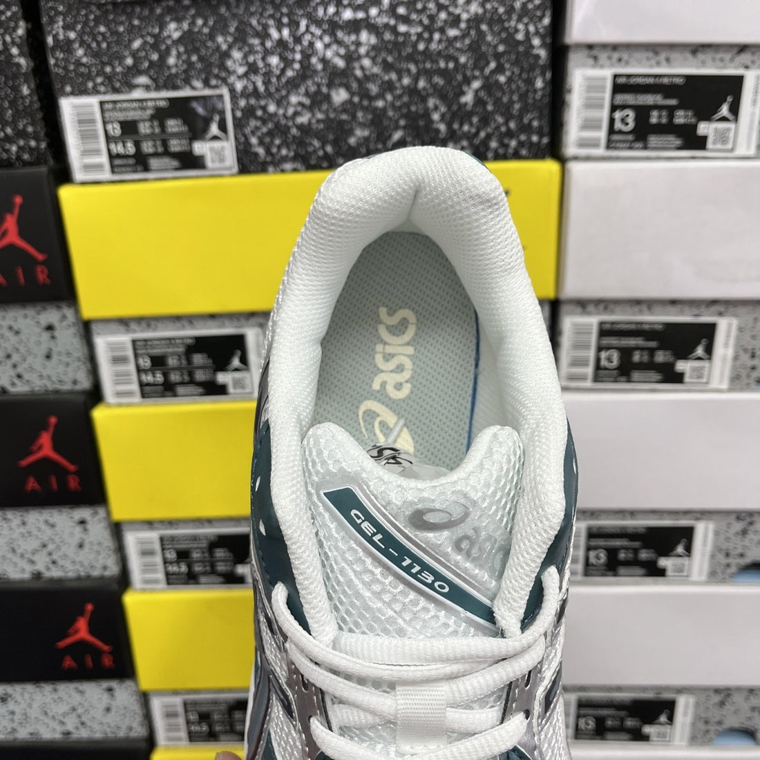 ASICS Gel-1130 White Dark Neptune
