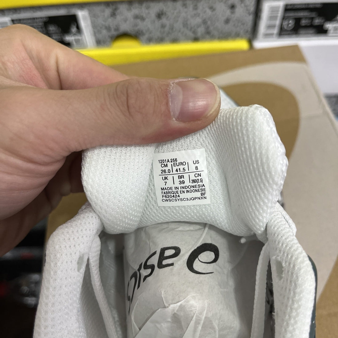 ASICS Gel-1130 White Dark Neptune