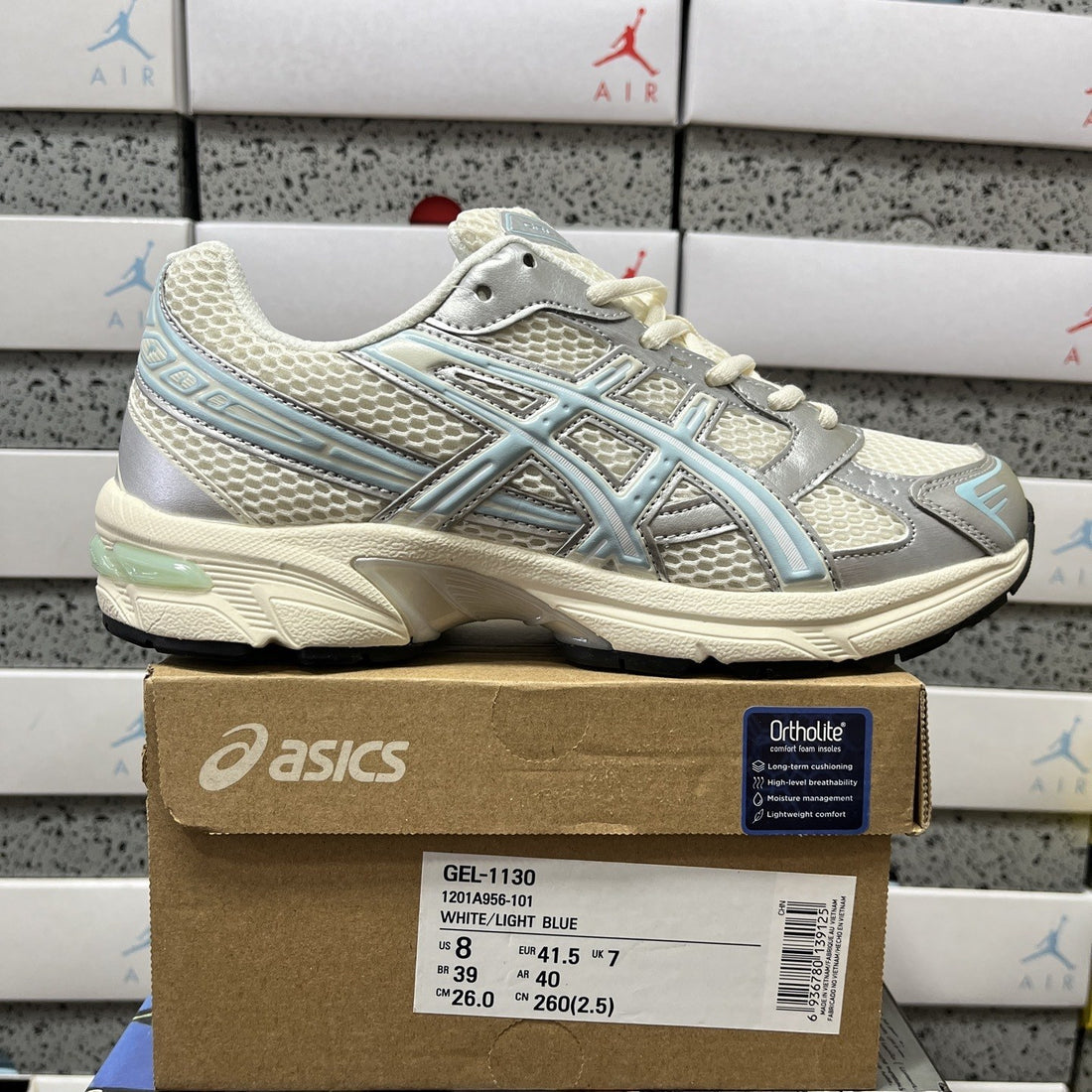 ASICS Gel-1130 White Light Blue