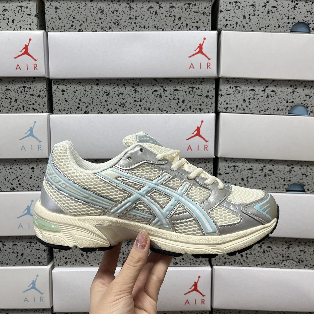 ASICS Gel-1130 White Light Blue