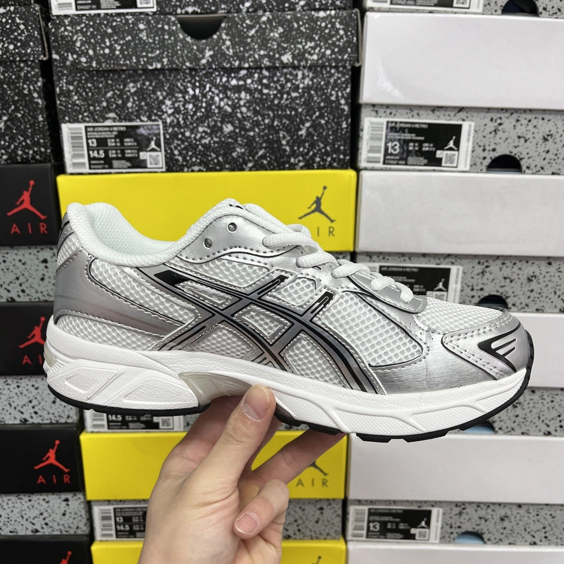 ASICS Gel-1130 White Pure Silver
