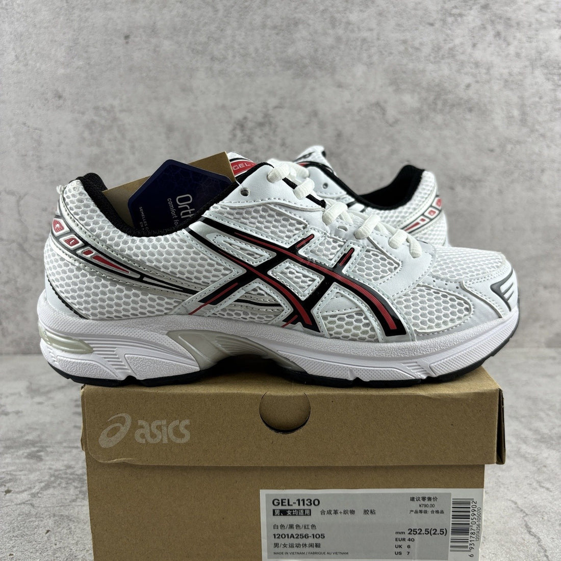 ASICS Gel-1130 White Red