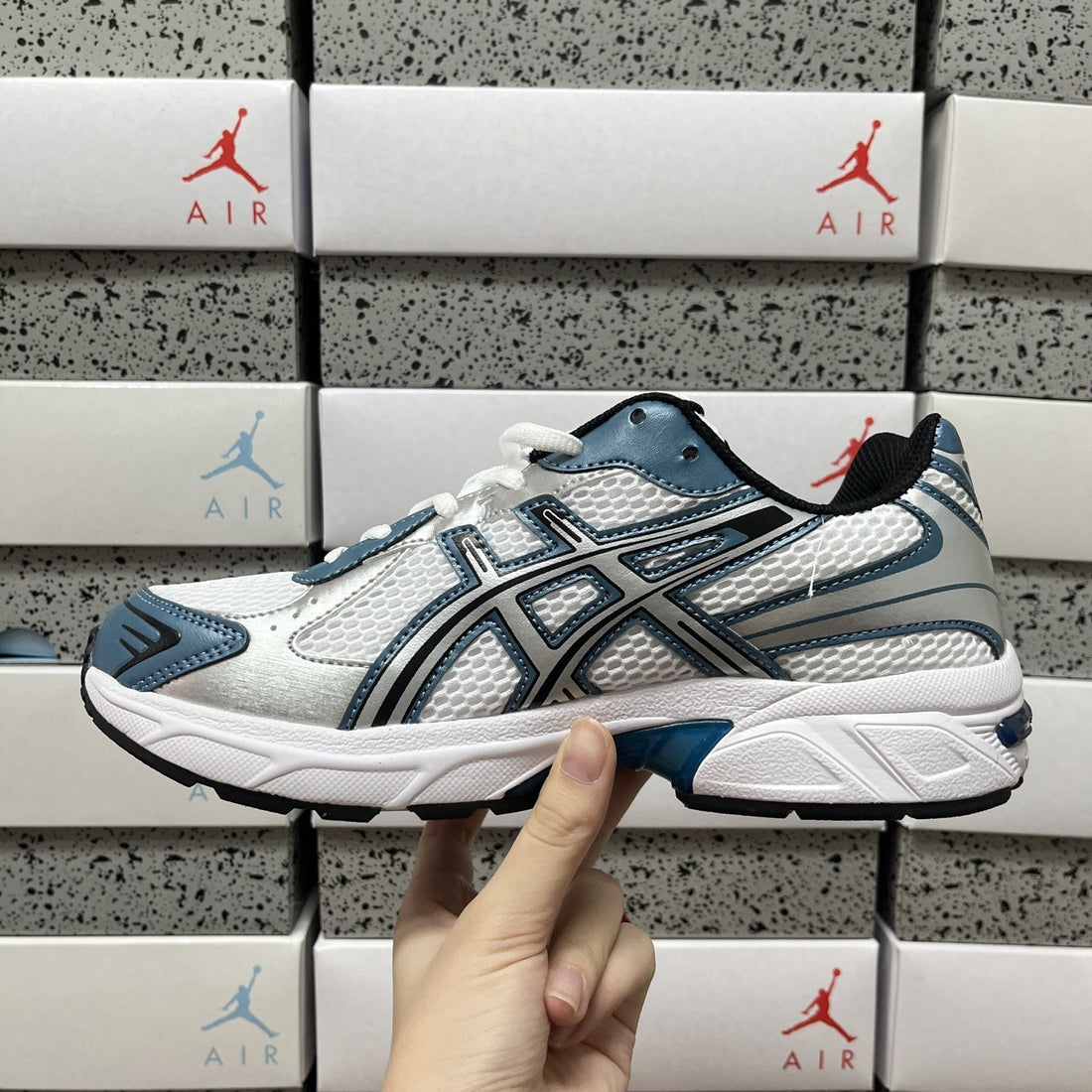 ASICS Gel-1130 White Restful Teal