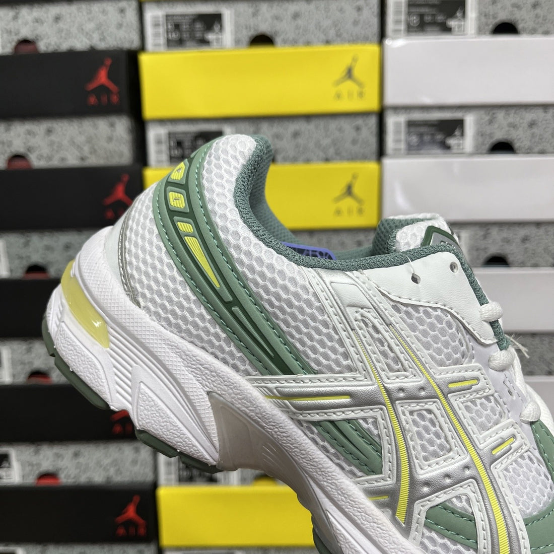 ASICS Gel-1130 White Yellow Green