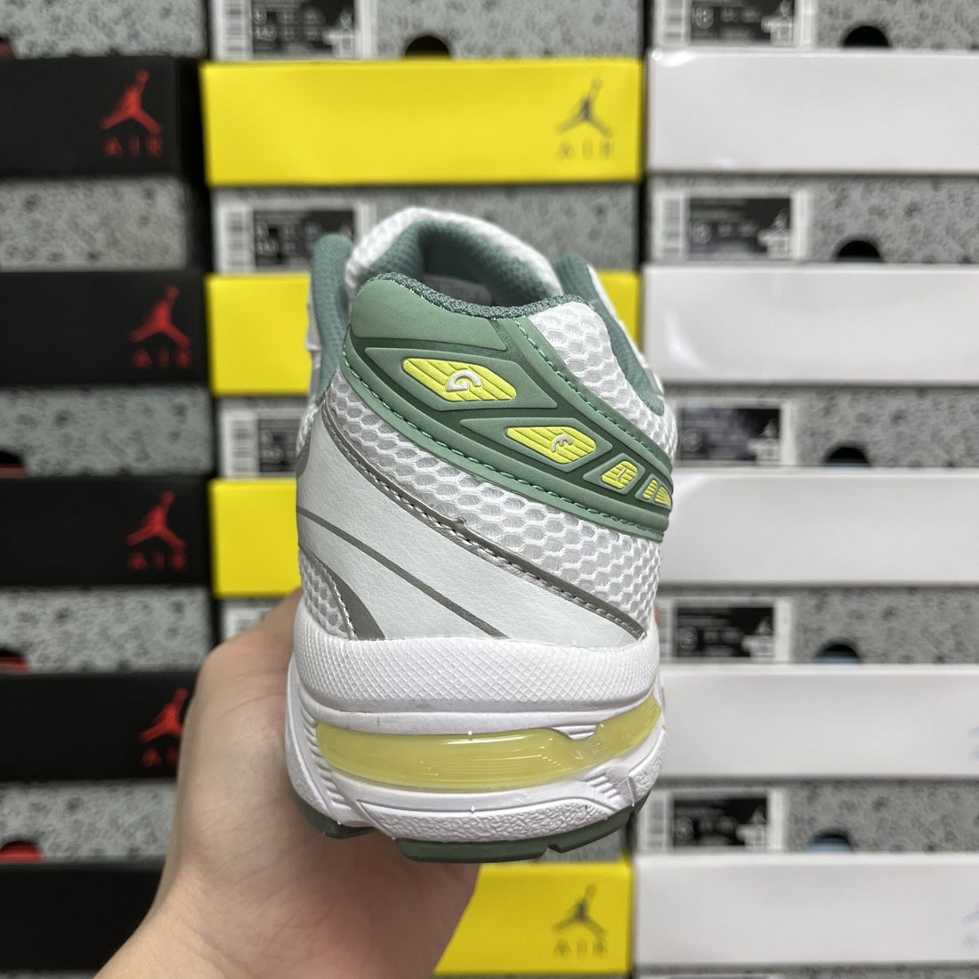 ASICS Gel-1130 White Yellow Green
